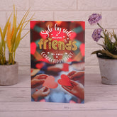 Connected By Heart Friendship Greeting Card