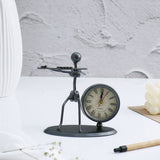 Flute Figurine Clock