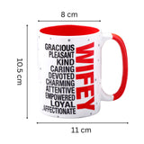 Archies Quoted Ceramic Mug - Wife