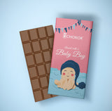 CHOKOR Baby boy - Blueberry Flavoured Chocolate Bar
