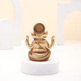 Golden Ganesha Blessings Idol