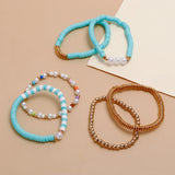 Sea Green Multi Layer Bracelet Set