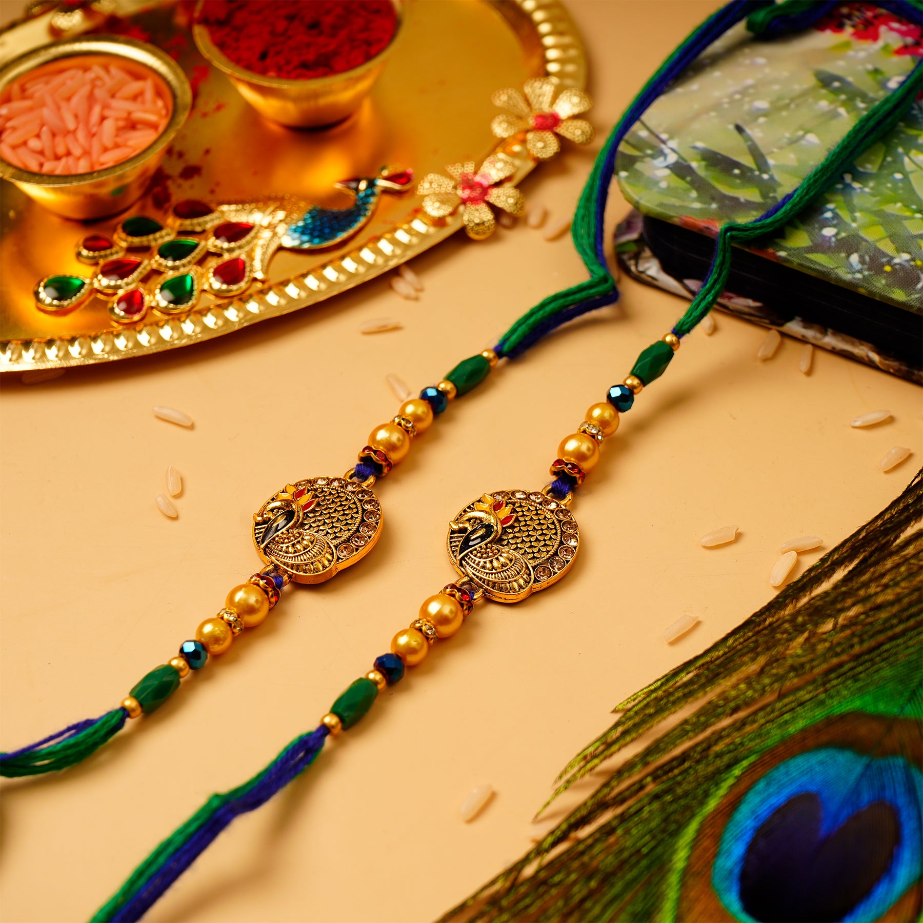 Designer Premium Rakhi Pack of 2