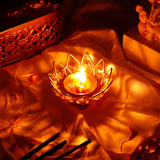 Golden Lotus Akhand Jyoti Diya