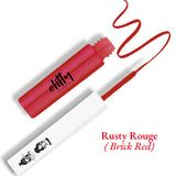 Elitty Brick Red Matte Pop Coloured Eyeliner -Rusty Rouge (4ml)