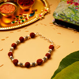 Traditional Rudraksh Bracelet Rakhi