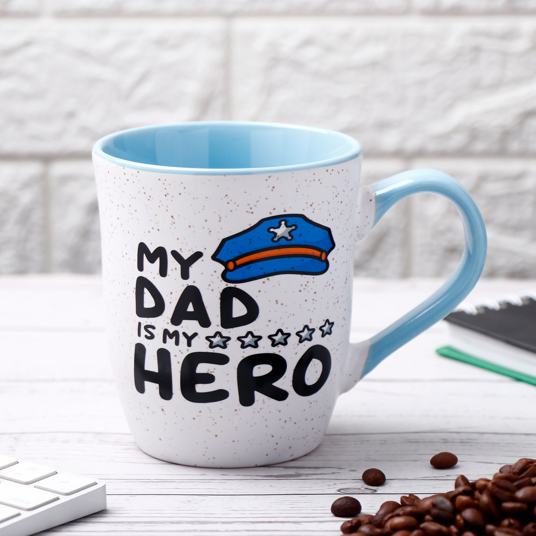 Archies Quoted Ceramic Mug - My Dad My Hero