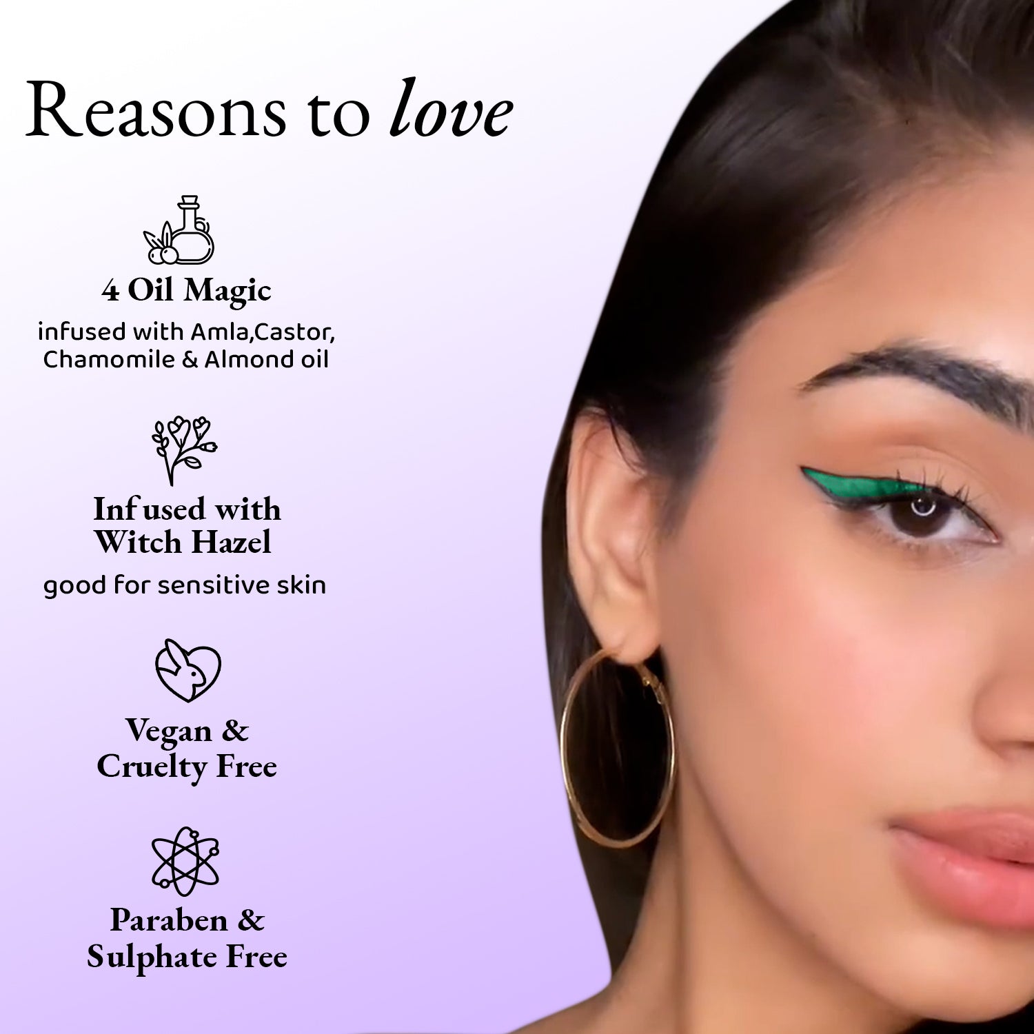 Elitty Emerald Green Metallic Pop Coloured Eyeliner - Power Move (4ml)