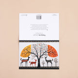 Pack Of 10 Deers Seasons Greeting Card