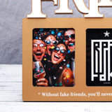 Friend Quoted Wooden Photo Frame