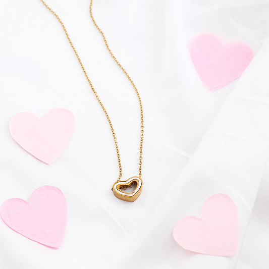 Amore Golden Chain Pendant