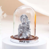 Shree Omkaar Hanuman Idol - Silver