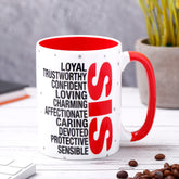 Archies Quoted Ceramic Mug - Sis 350 ml