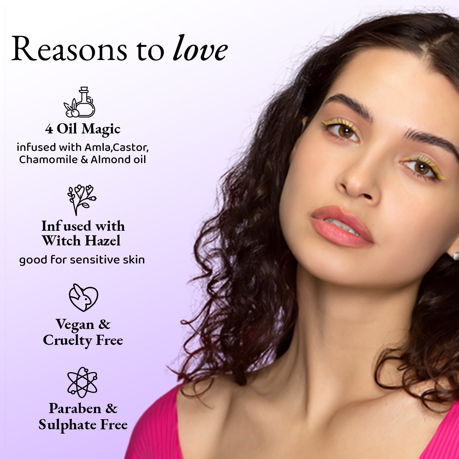 Elitty Gold-Green Ombre Holographic Eyeliner -Halo ( 4ml)