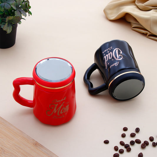 Mom and Dad Quoted Couple Tumbler