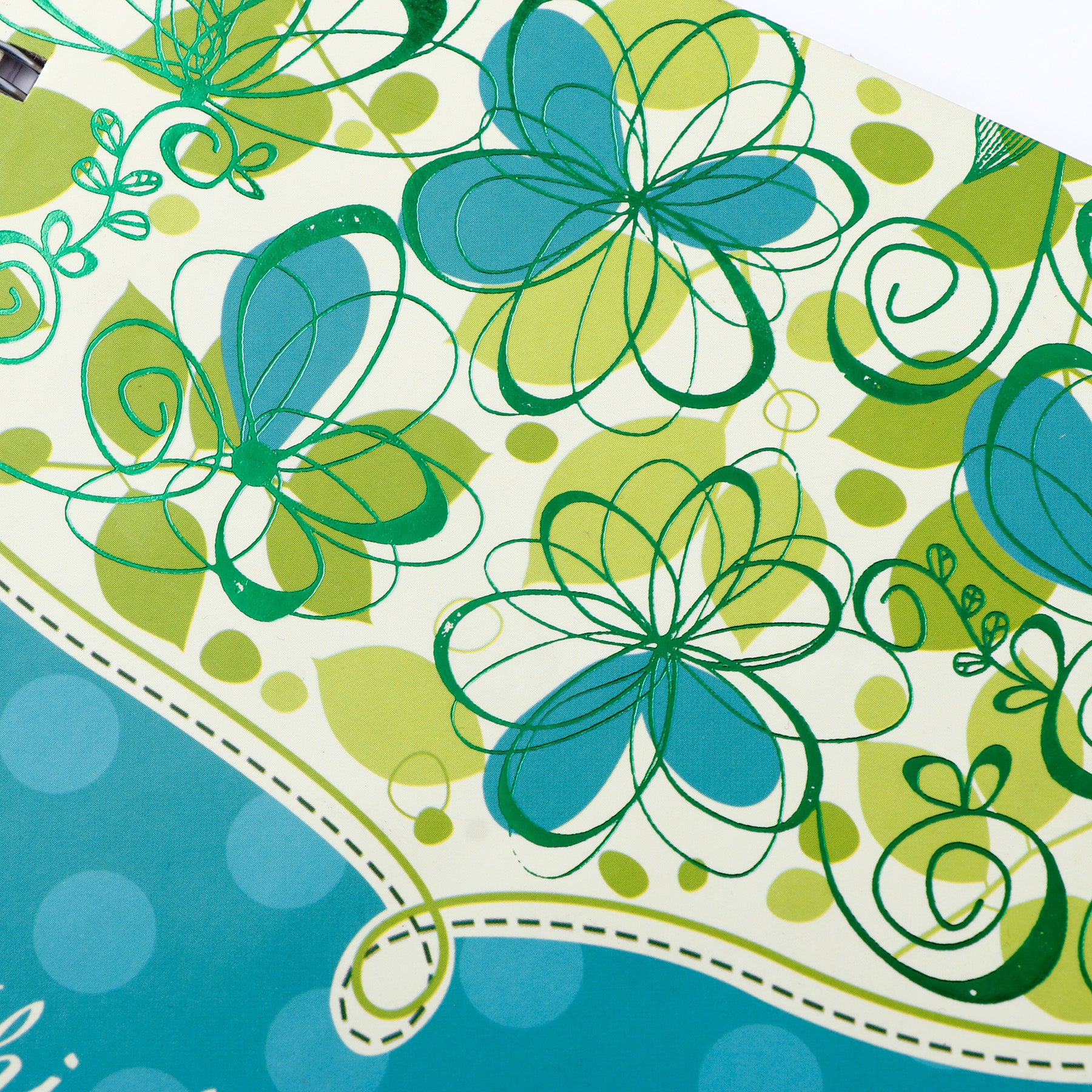 Think Happy Quoted Spiral Notebook