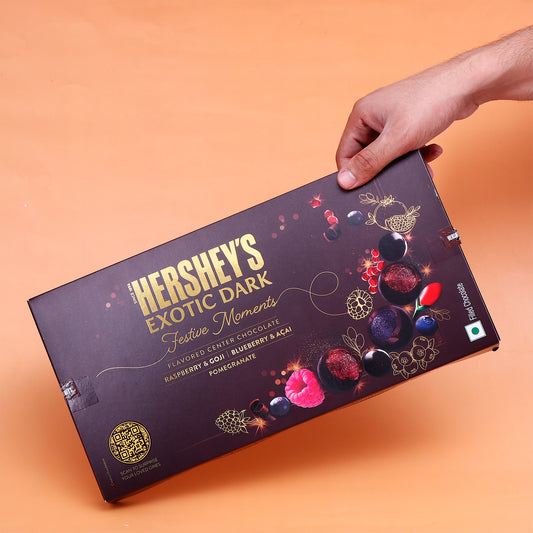 Hersheys Exotic Dark Festive Moments Gift Box