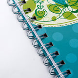 Think Happy Quoted Spiral Notebook