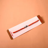 Lord Krishna Premium Silver Rakhi