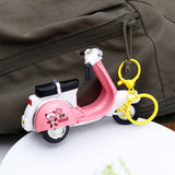 Pink Two Wheeler Keychain
