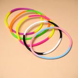 Pack of 5 Rainbow Golden Charm Bracelet