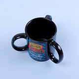 Beautiful Rakhi with Greeting Card with Mug and Chocolate