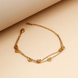 Eternal Heart Golden Bracelet