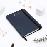 Blue Hardbound Corporate Journal