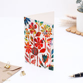 Multicolour Seasons Greeting Card