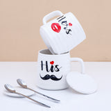 His and Her Quoted Couple Mugs