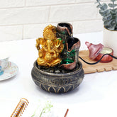 Lord Ganesha Spiritual Fountain with LED Light