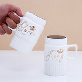 King and Queen Quoted Couple Tumbler