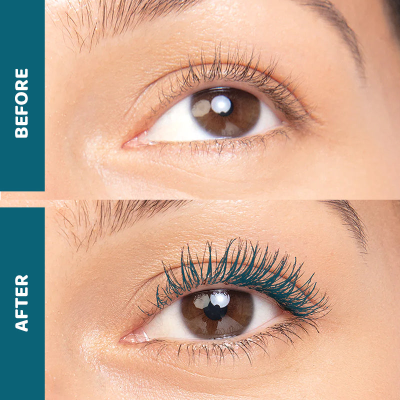 Elitty Teal Pop Colored Lush Lashes Mascara - Delulu - 5 gm