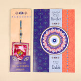 With Love Evil Eye Raksha Bandhan Greeting Card With Envelope