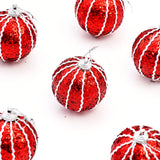 Red Christmas Decor Balls