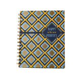Happy is the New Perfect Quoted Spiral Notebook