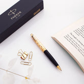 Aster Deluxe Black and Gold Ball Pen