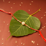 Beautiful Spinning Floral Rakhi
