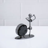 Flute Figurine Clock