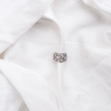 Rinestone Silver Earcuffs