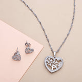 Timeless Devotion Pendant with Earring Set