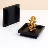 Golden Ganesha Incense Stick Holder