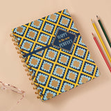 Happy is the New Perfect Quoted Spiral Notebook