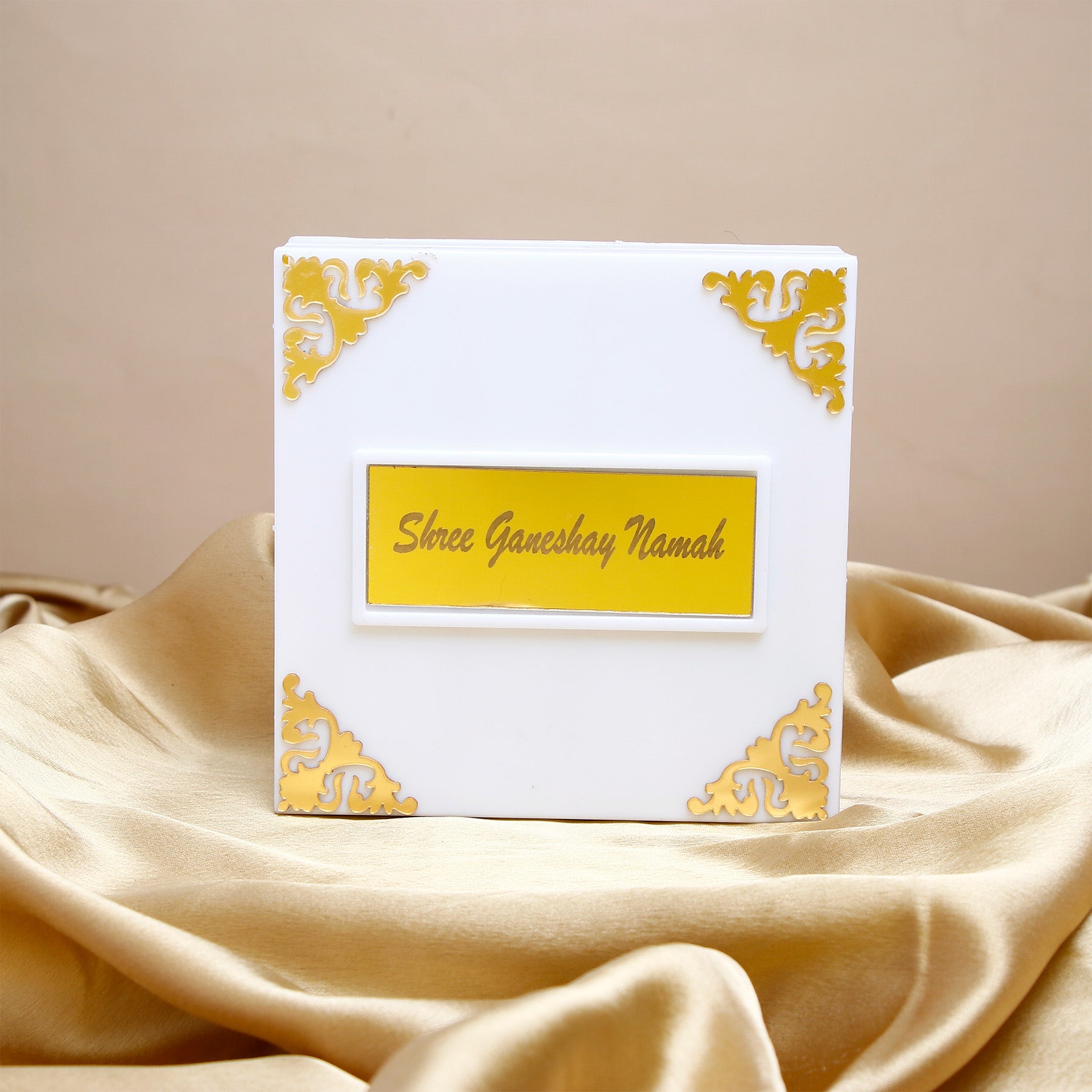 Shree Ganesha Wooden Yantra Box