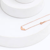 Hearts Embrace Golden Chain Pendant