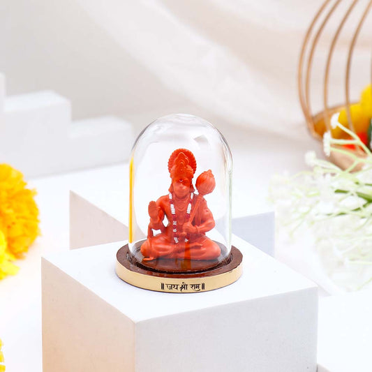 Aashirwad Shree Hanuman Ji Idol - Orange
