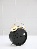 Black Twin Bell Alarm Clock