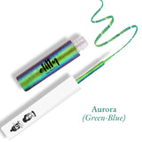 Elitty Green- Blue Ombre Holographic Eyeliner -Aurora ( 4ml)