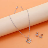 Heart Alchemy Pendant with Earring Set