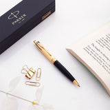 Aster Essential Black and Gold Ball Pen